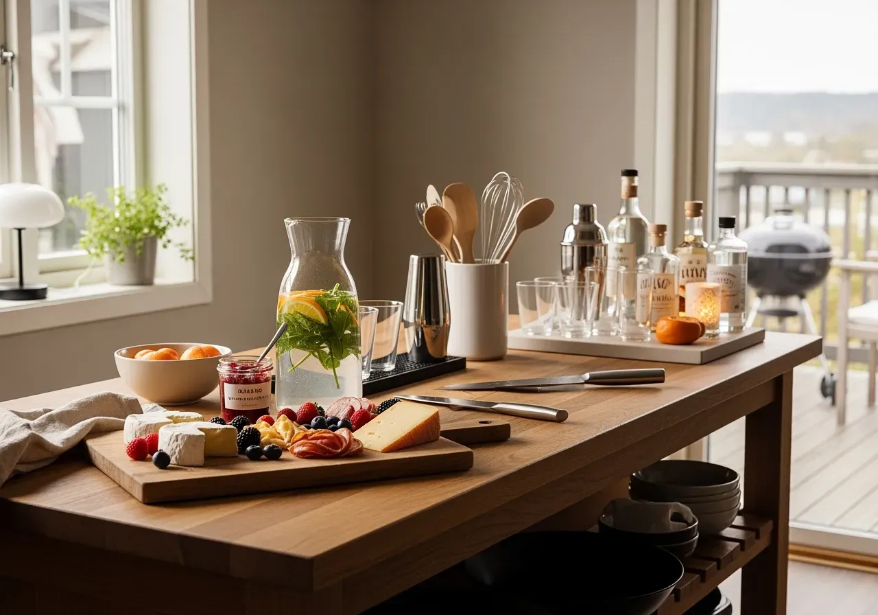 Praktiska drinkglas och karaffer hemma