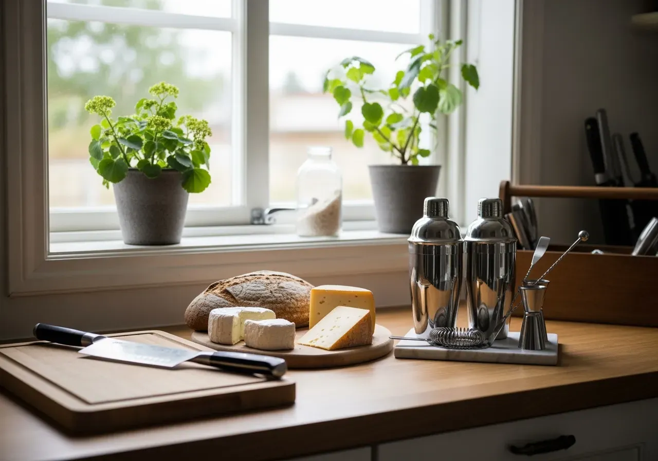 Doftljus med skog och lägereld