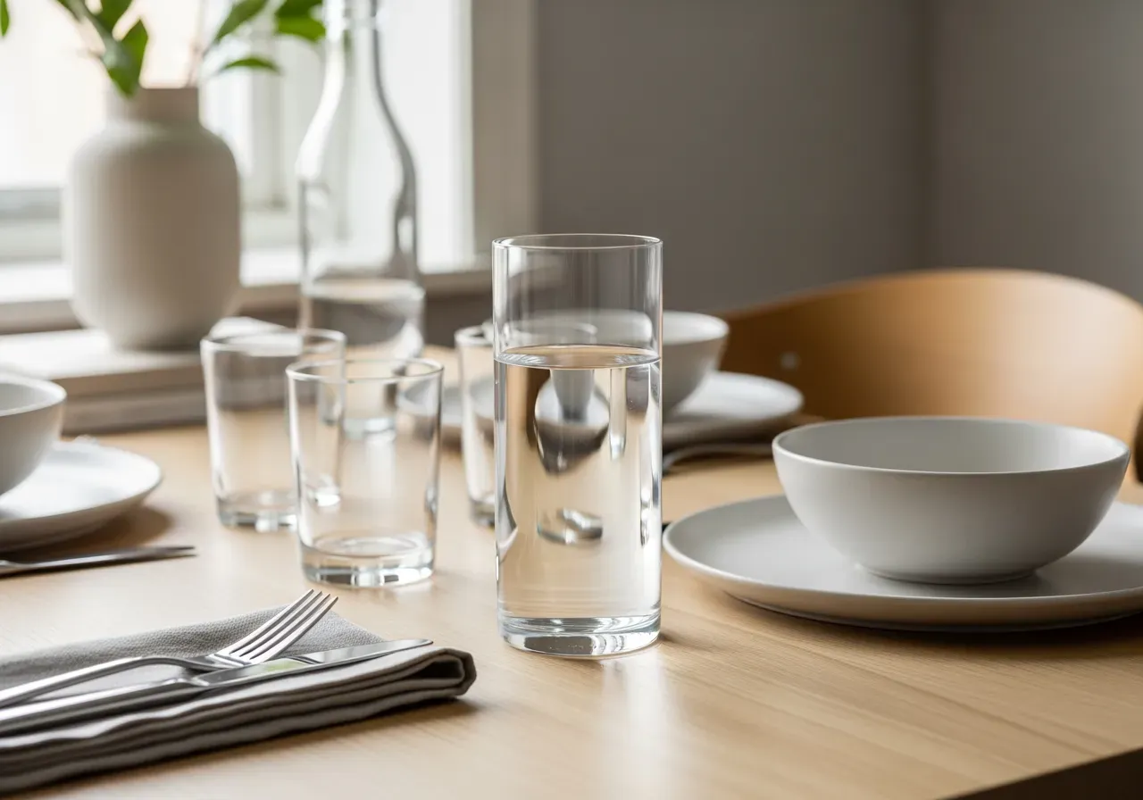 Living Design Glas och Dukning