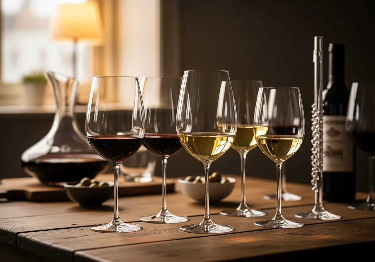 : rätt glas för viner
