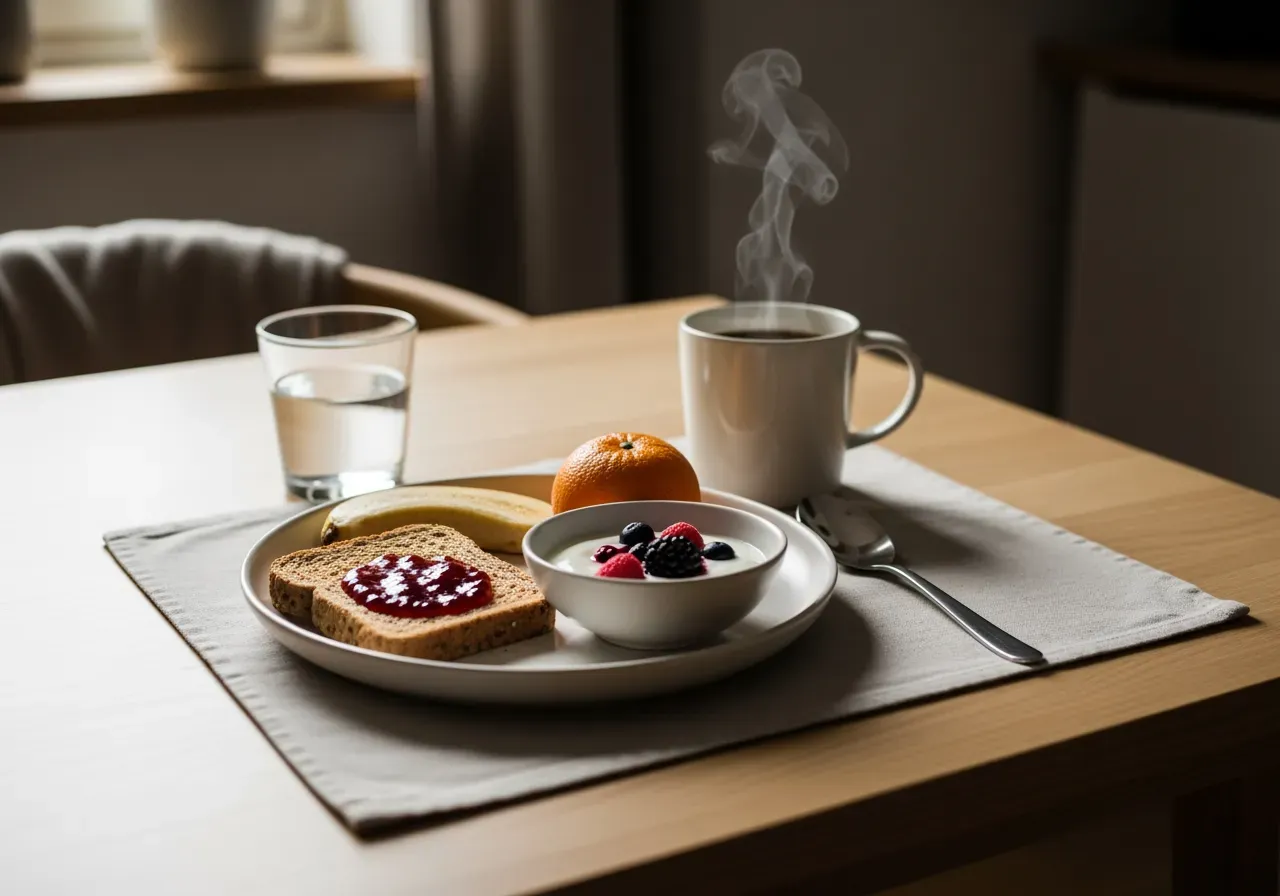 Frukosttallrik för nybörjare