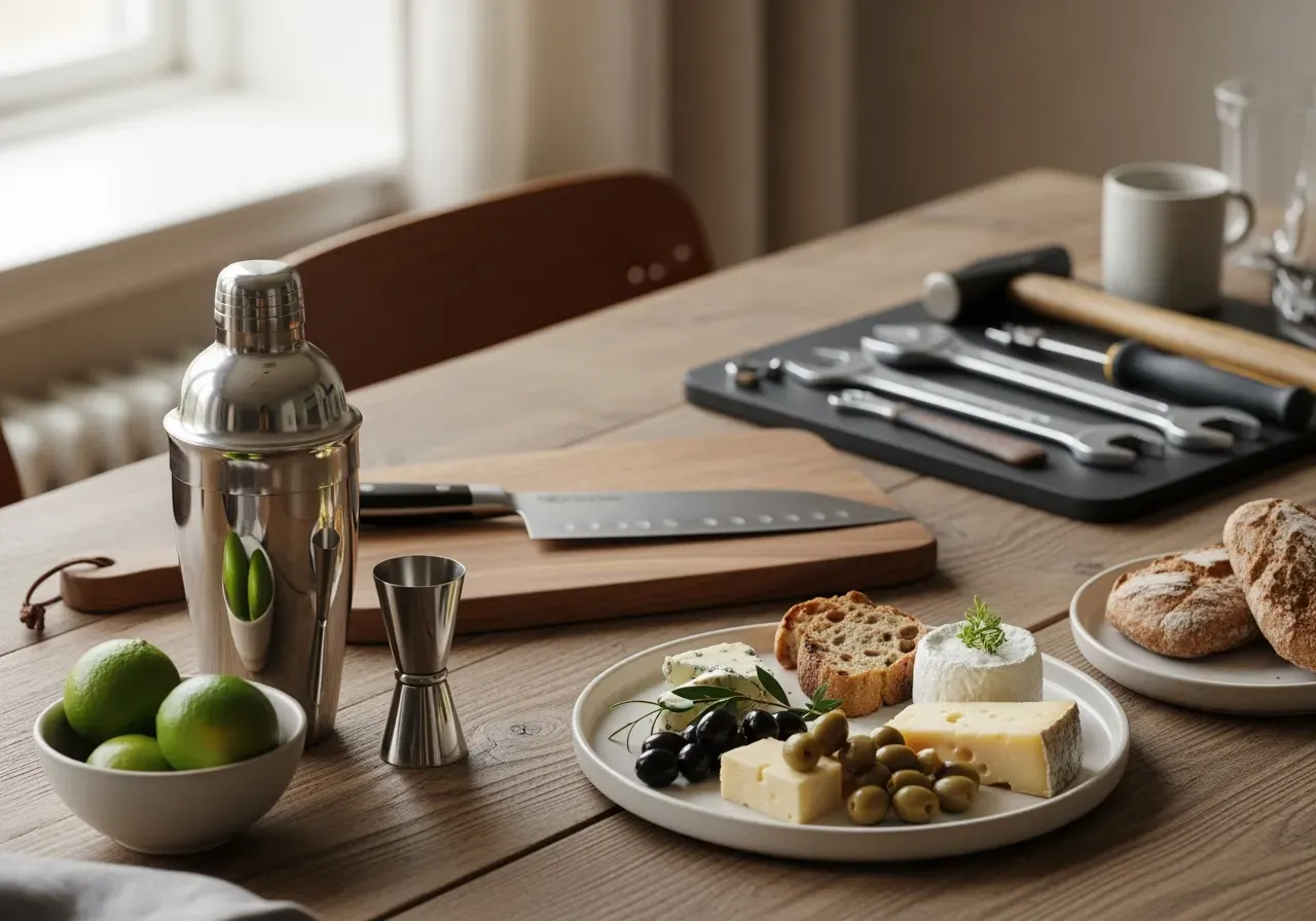 Handskar och rengöring för Nomad