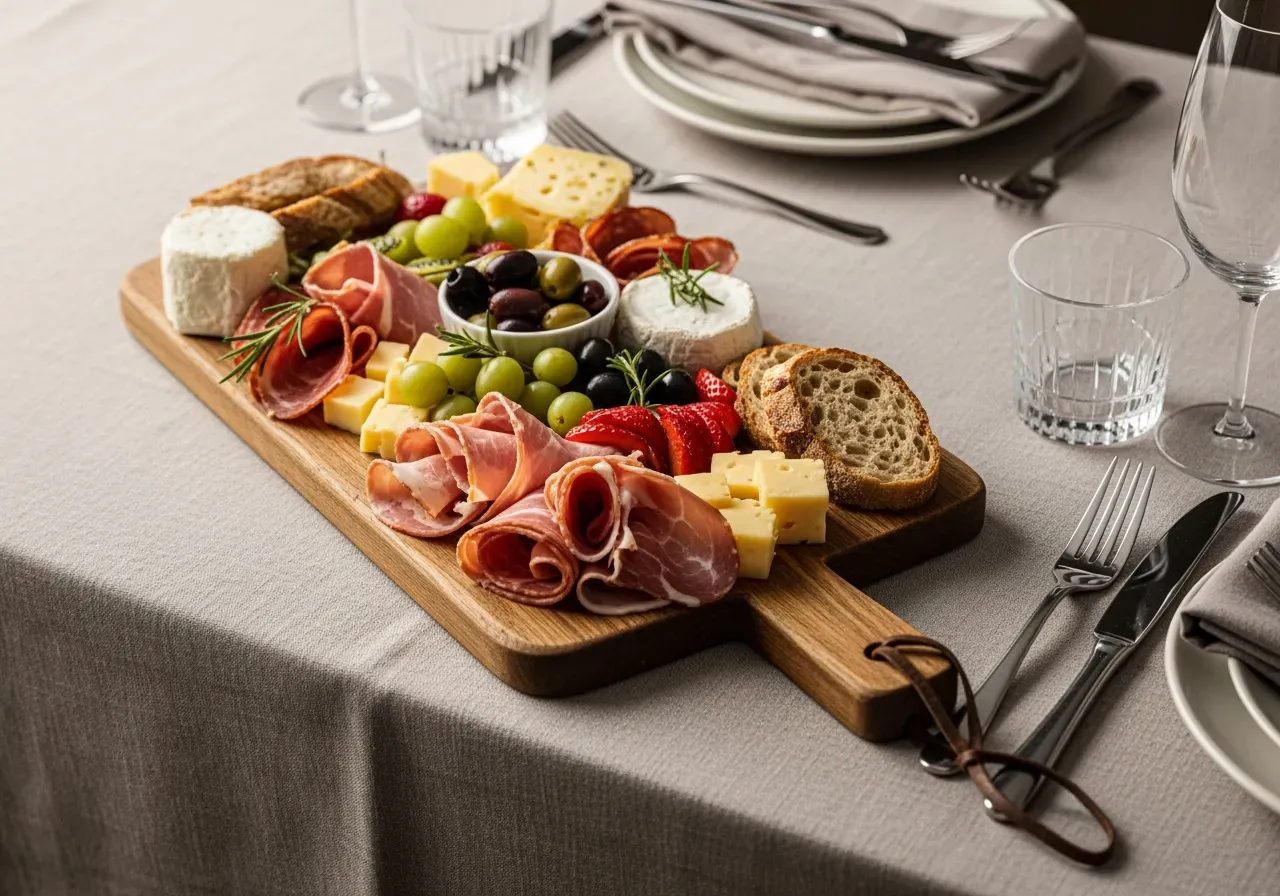 Snabb mat med chilisås och konserver