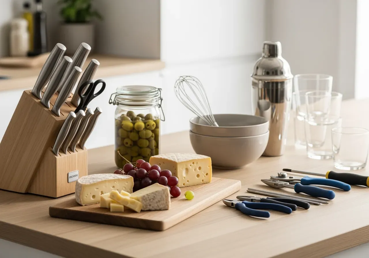 Bräserad tonfisk och bläckfisk i burk