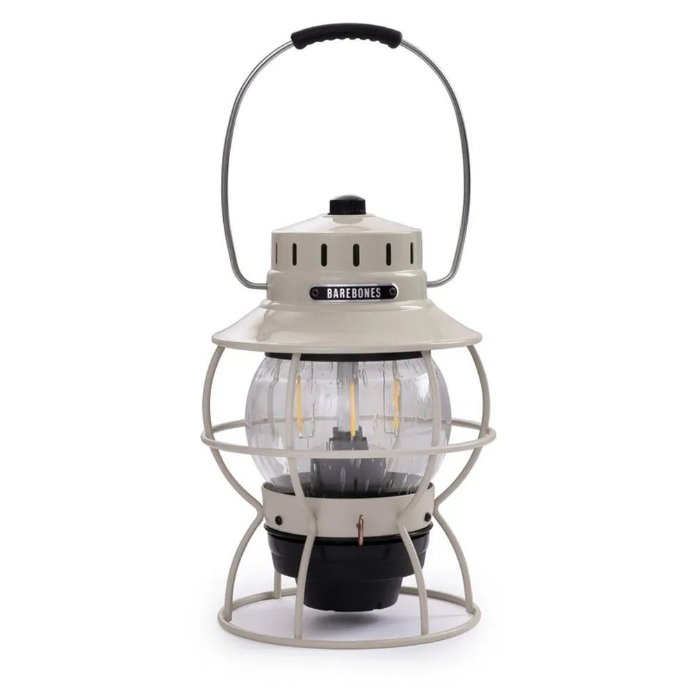 Barebones Lykta Railroad Lantern Vit