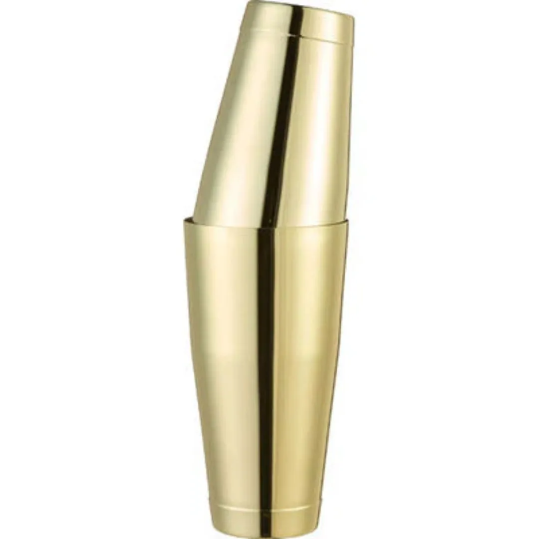 Barprofessional Boston Shaker Stål - Guld