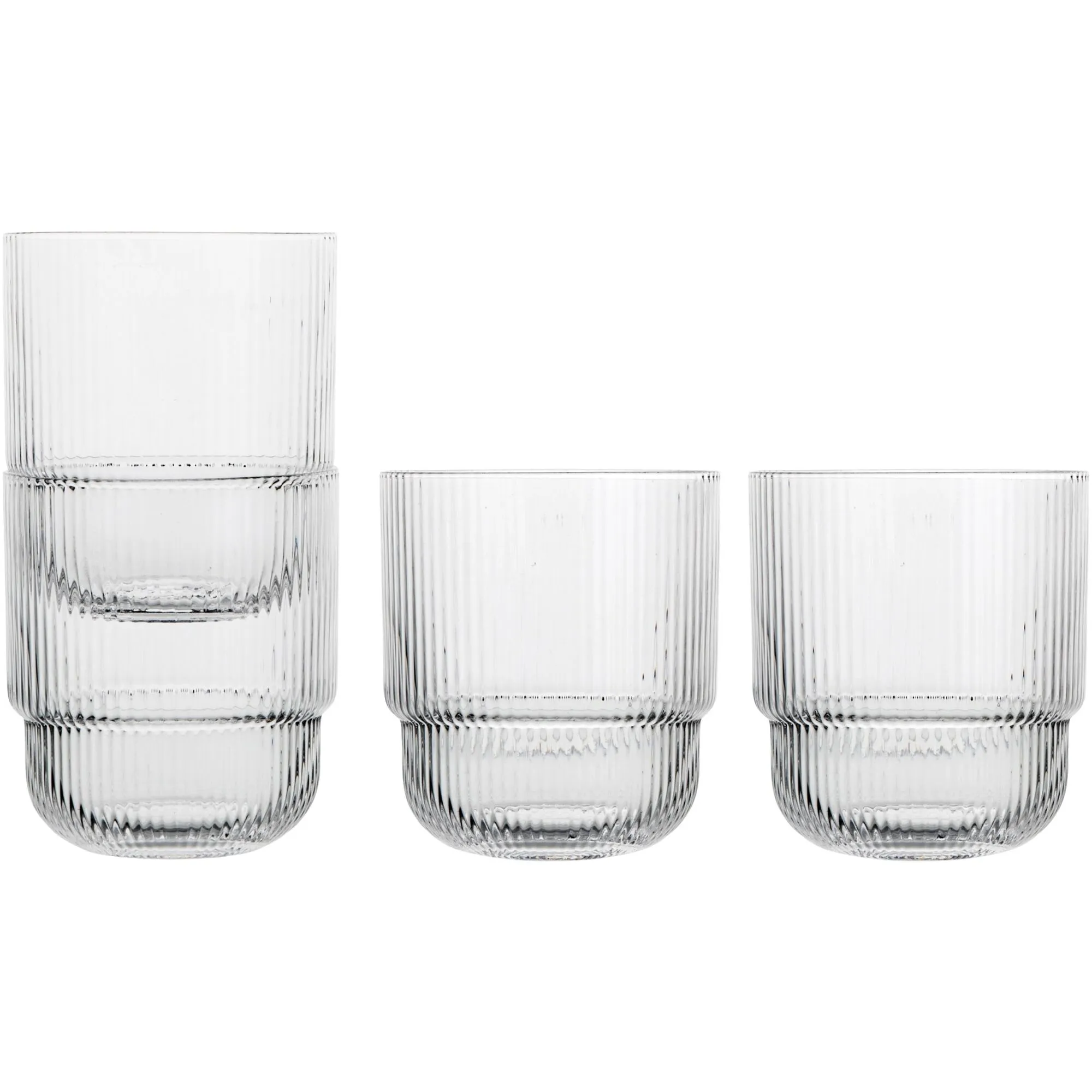 Sagaform Blanka vattenglas för dukning 4-pack