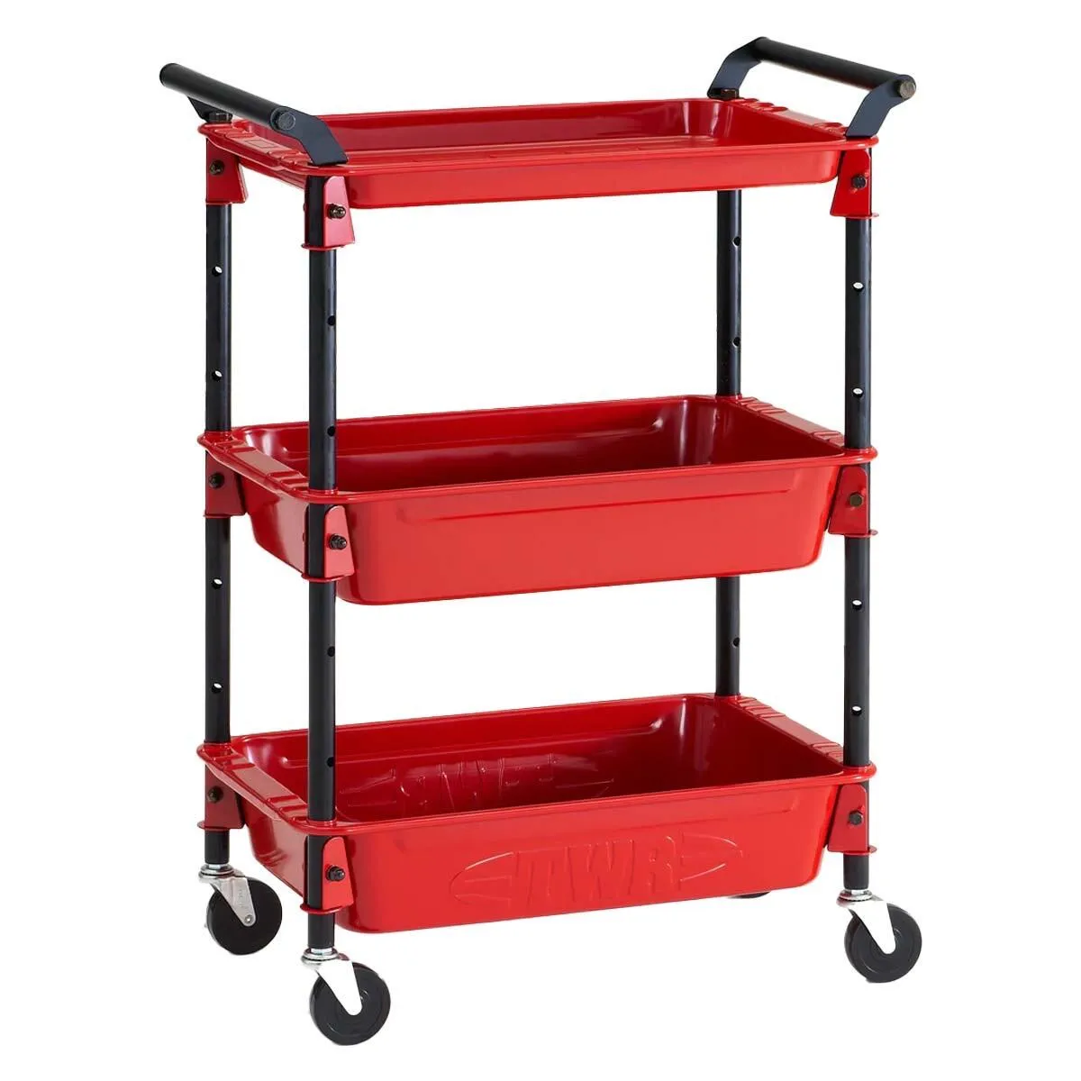 Toyo Steel Rullvagn TWR4 Röd