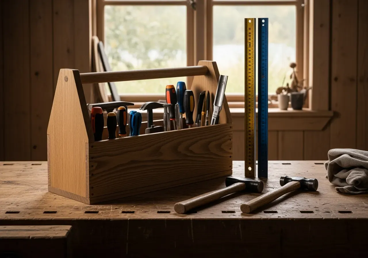 Färgval för metallförvaring hemma